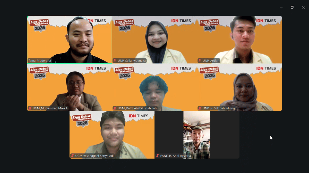 UGM Menangkan Liga Debat Mahasiswa Melawan UNP