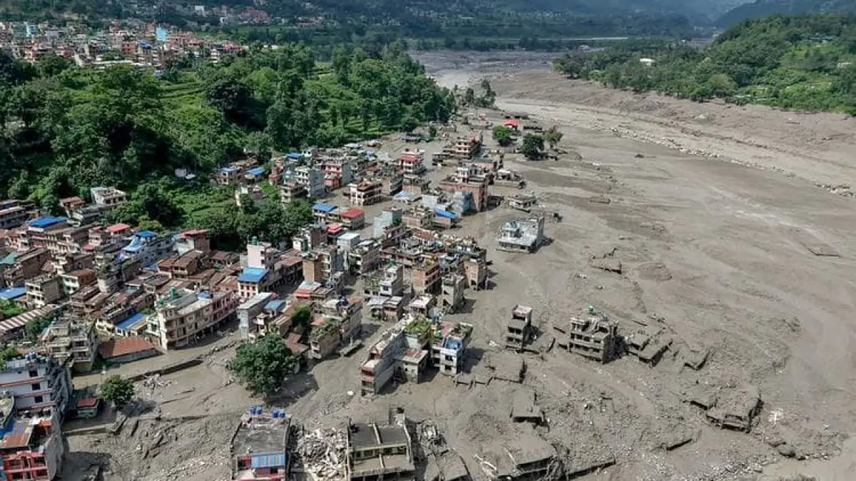 Banjir Bandang di Nepal Tewaskan Ratusan Orang