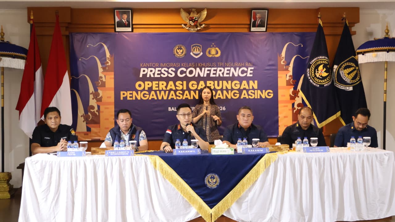 Imigrasi Ngurah Rai Amankan 13 WNA dalam Operasi Gabungan Dugaan Prostitusi di Umalas, Seminyak, dan Canggu