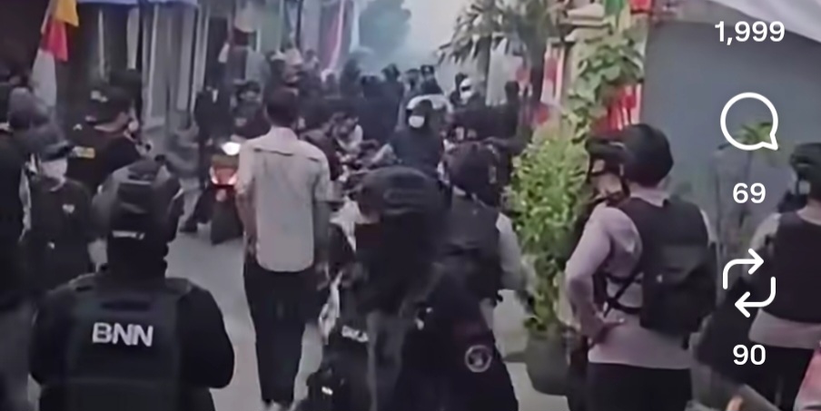 BNN Lakukan Penggerebekan Kampung Bahari Soal Kasus Narkoba