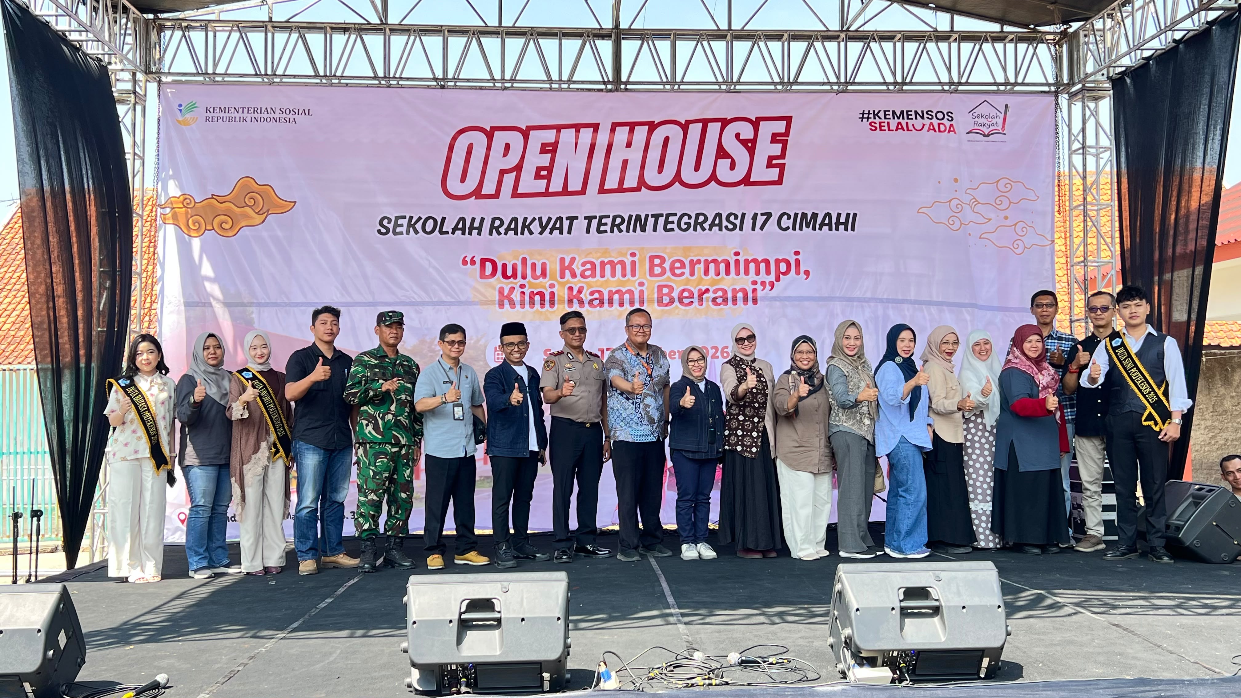 Apresiasi Semangat Siswa Sekolah Rakyat, Senator Agita: Jangan Batasi Mimpi Anak-Anak