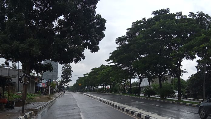 Potensi Hujan Ringan di