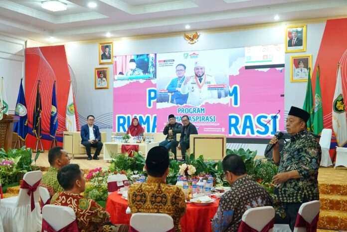 Rumah Aspirasi Bantu Rakyat Pemprov Bengkulu