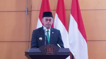 Rapat paripurna dprd kota blitar bahan rpjmd 2025 di gedung graha paripurna dprd kota Blitar.