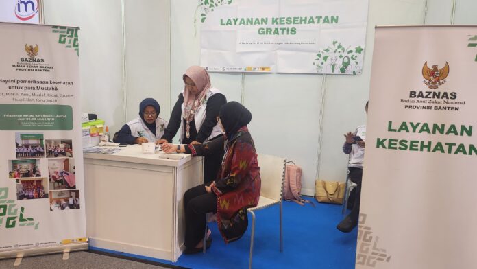 BAZNAS Hadirkan Layanan Kesehatan Gratis di Acara APKASI 2025 bernama rumah sehat baznas