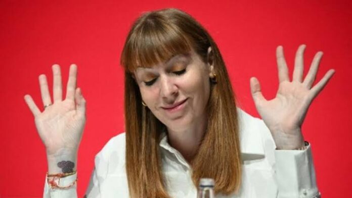 Angela Rayner mundur dari jabatan Wakil Perdana Menteri (PM) Inggris mengundurkan diri setelah mengakui kurang bayar pajak properti (Paul Ellis/AFP)