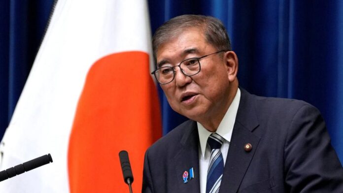 PM Jepang Shigeru Ishiba juga dijadwalkan tidak menghadiri pertemuan yang digagas Prancis-Saudi di sela Majelis Umum PBB. (Foto: via REUTERS/Toru Hanai)