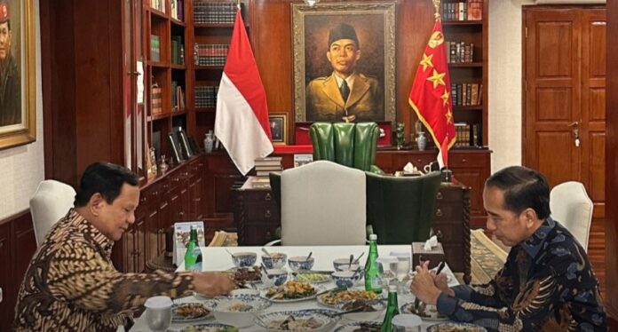 Jokowi Temui Prabowo di Kertanegara