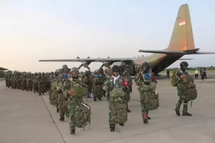 Tentara Nasional Indonesia (TNI) siap untuk mengirim pasukan ke Gaza apabila diberikan mandat oleh Perserikatan Bangsa-Bangsa (PBB). FOTO/DOK.TNI AD