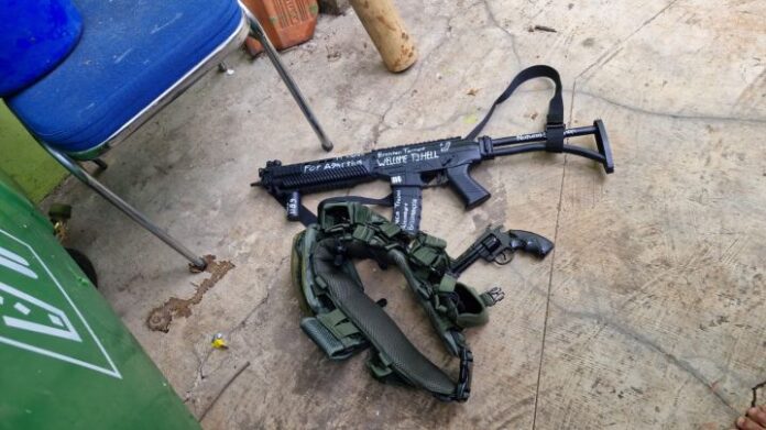 Senjata yang ditemukan di SMAN 72 Jakarta dipastikan adalah senjata mainan. Foto: Dok. Istimewa.