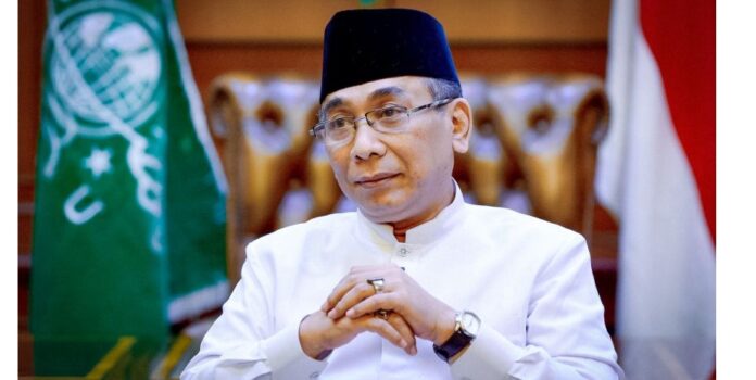 Ketua Umum PBNU KH Yahya Cholil Staquf atau Gus Yahya. FOTO: istimewa